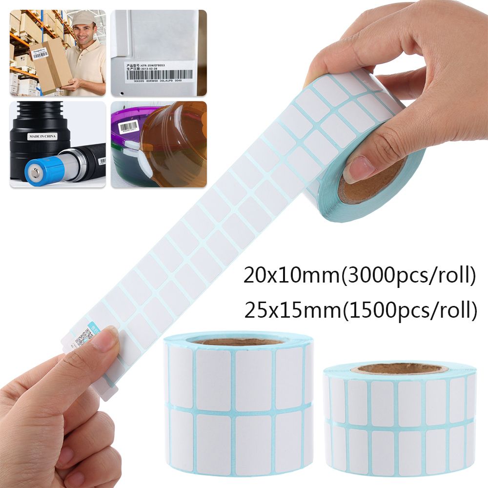 Heat Transfer Vinyl Roll - 1500/3000 adet/rulo yapıştırıcı termal etiket etiket