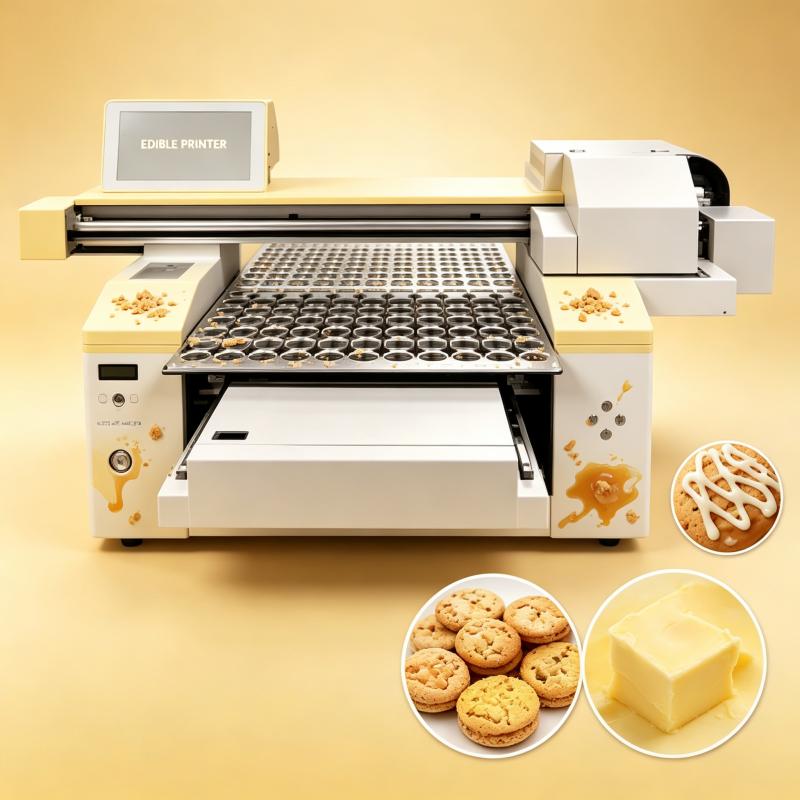 Commercial Printing Images - Pasta Baskı Makinesi Yenilebilir Mürekkep Renkli