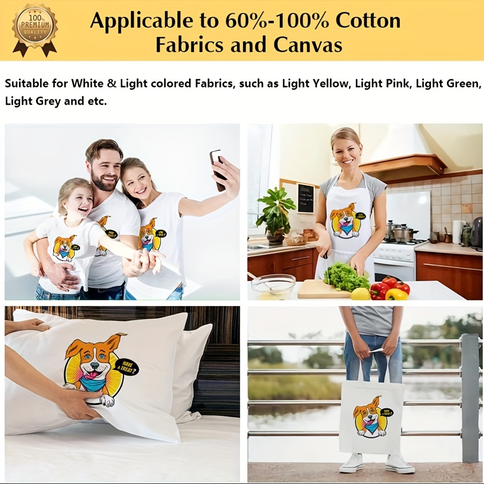 A4 Boyutunda Açık Renkli Kumaş - Heat Transfer Vinyl Roll incelemesi ve fiyatı